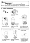 Vision Manual f&ouml;r anv&auml;ndning och montering