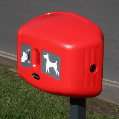 Hundpåseautomat Retriever City - röd