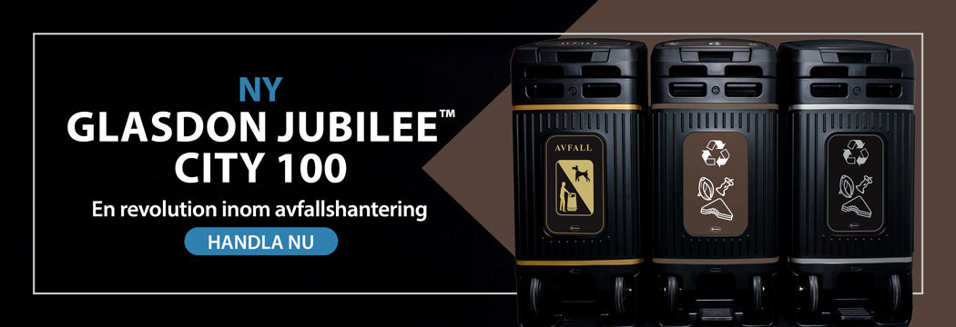 Glasdon Jubilee City 100 Papperskorg